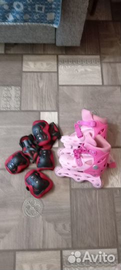 Детские ролики и защита