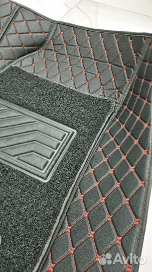 Коврики салона кожаные Mercedes Benz W222