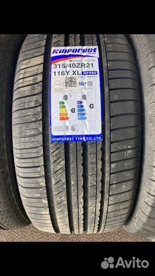 Kinforest KF-550 315/40 R21 и 275/45 R21 116Y