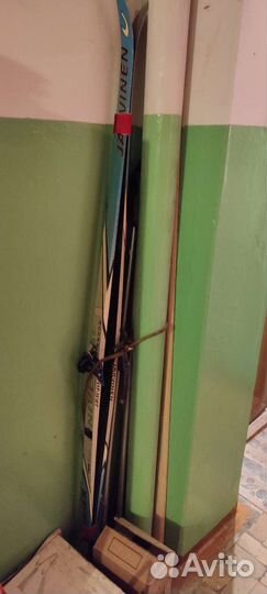 Лыжи беговые и ботинки