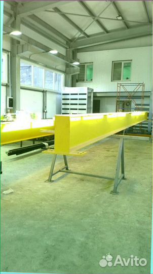 Концевые балки опорного крана г/п 0,5т пролет 5м