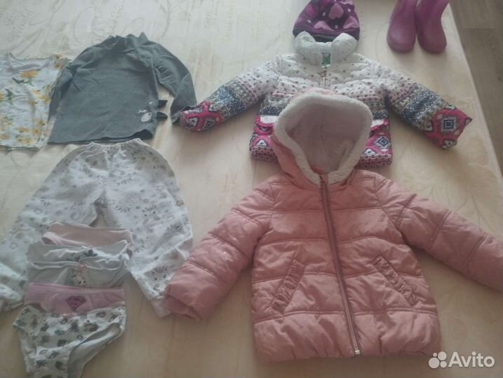 Детские вещи пакетом 2-4 года