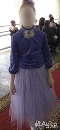 Блуза и юбка для девочки