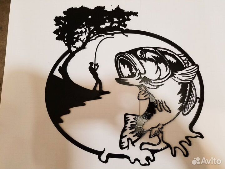 Портрет из металла на стену