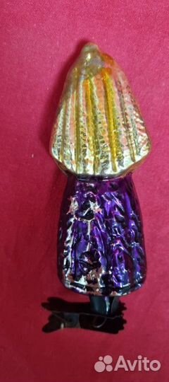 Елочные игрушки СССР. Царевна Несмеяна. Реставрац