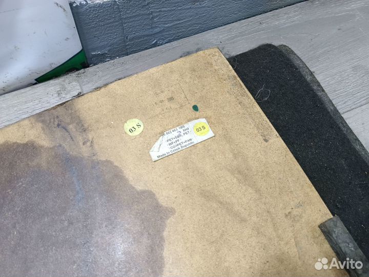 Коврик в багажник (ковролин) для Skoda Octavia A7