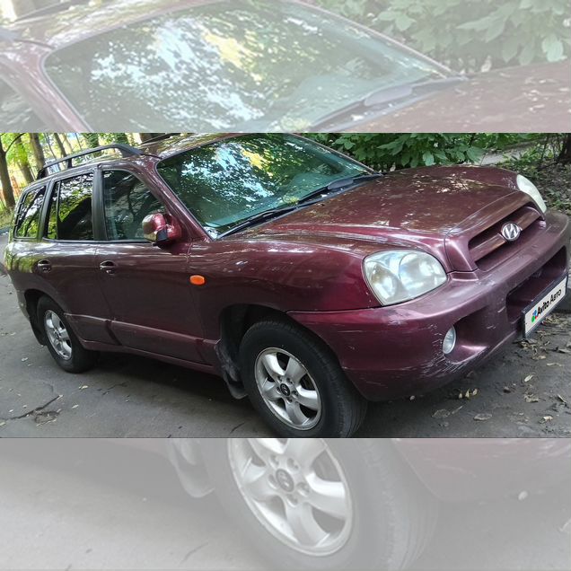 Hyundai Santa Fe 2.7 AT, 2007, 635 000 км