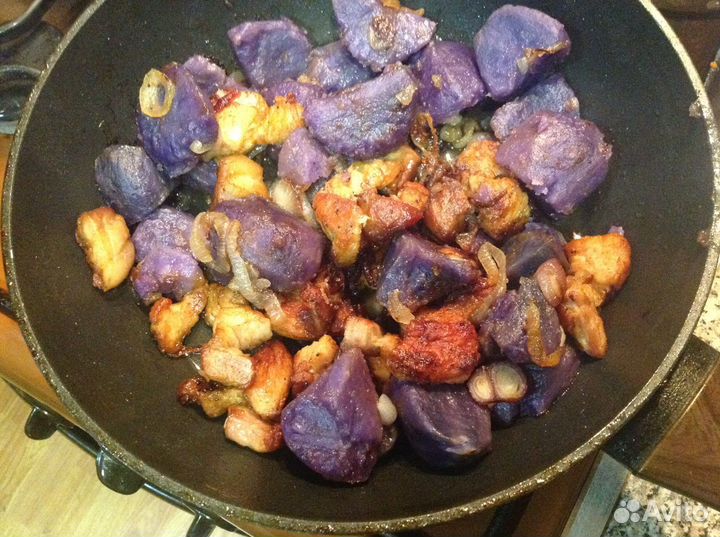 Картофель фиолетовый