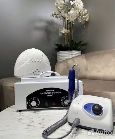 Аппарат Strong+лампа+сухожар для маникюра