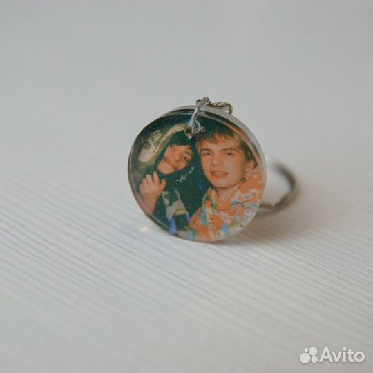 Брелок из эпоксидной смолы