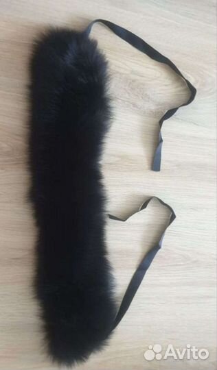 Меховой воротник песец. Новый