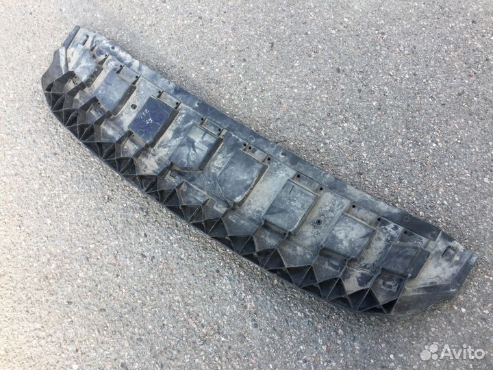 Пыльник переднего бампера Skoda Rapid 2016