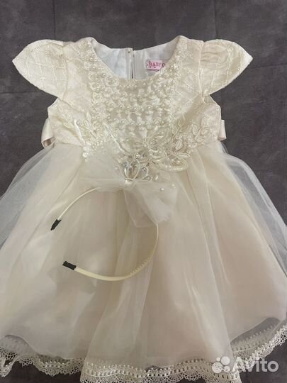 Новогоднее платье для девочки 80