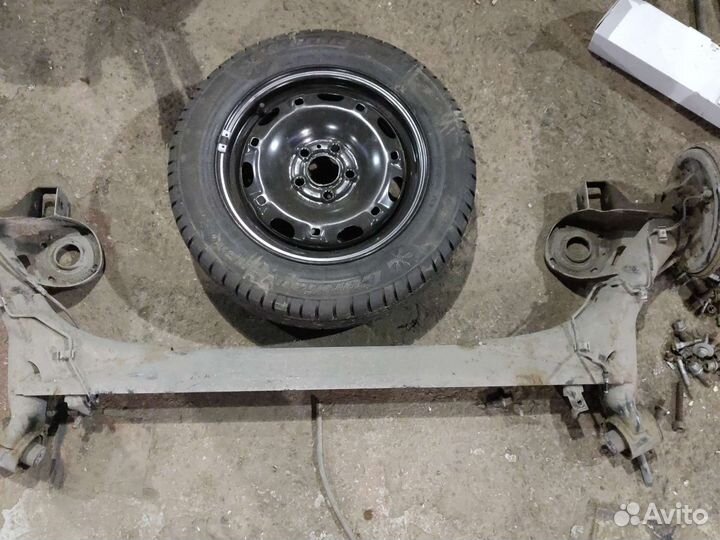 Балка задняя Skoda Fabia 2 CGP 1.2