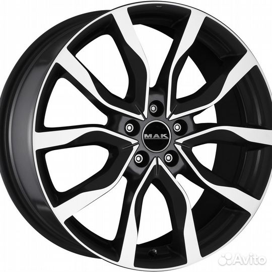 R20 5x120 9,5J ET40 D72,6 MAK Highlands Black Mirror