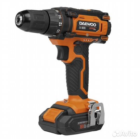 Дрель-шуруповерт daewoo DAA 1620Li 16В Li-Ion 1,5А