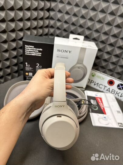 Наушники sony wh 1000xm4 silver