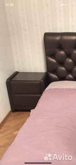 Тумба прикроватная эко кожа