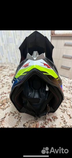 Шлем для мотоцикла кроссовый бу