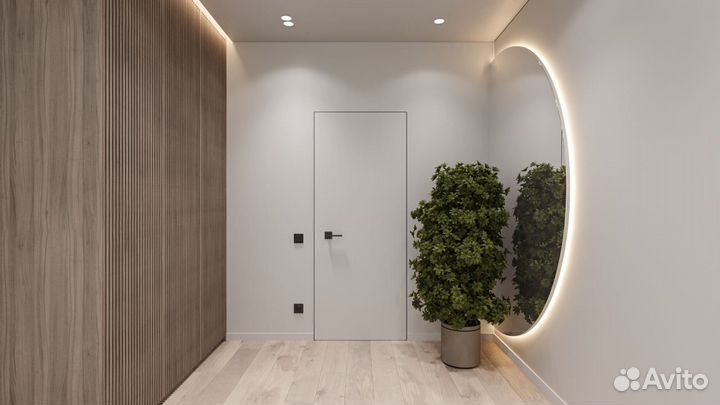 Скрытые двери invisible от производителя