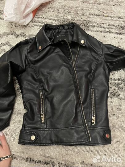 Куртка кожаная женская