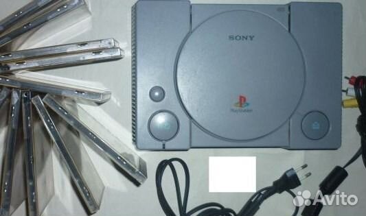 Sony PlayStation 1 One FAT игры рабочая Сони толст