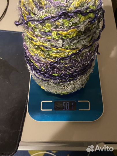 Кашемировая пряжа букле