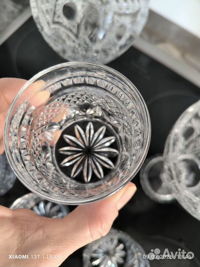 Хрусталь, рюмки, фужеры, хрустальная посуда