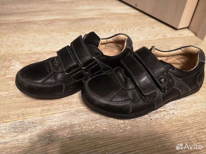 Ботинки кожаные на мальчика