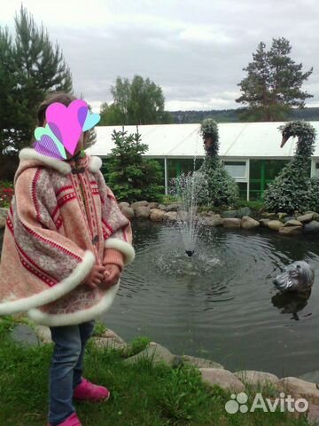 Пончо детское