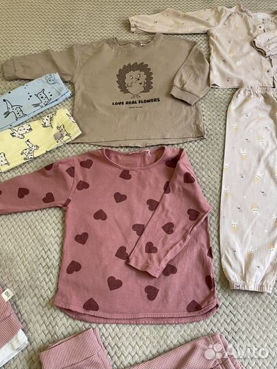 Детские вещи пакетом для девочек 104 110
