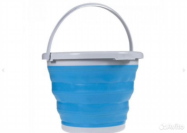 Ведро складное силиконовое 10л