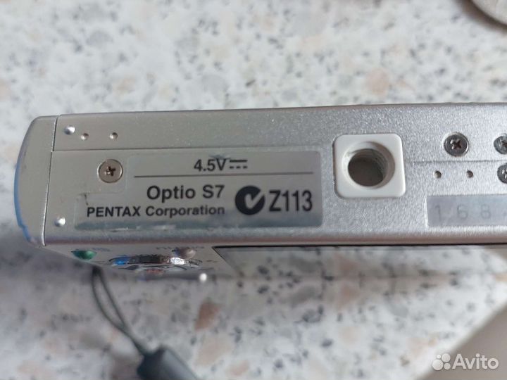 Компактный фотоаппарат pentax optio s7