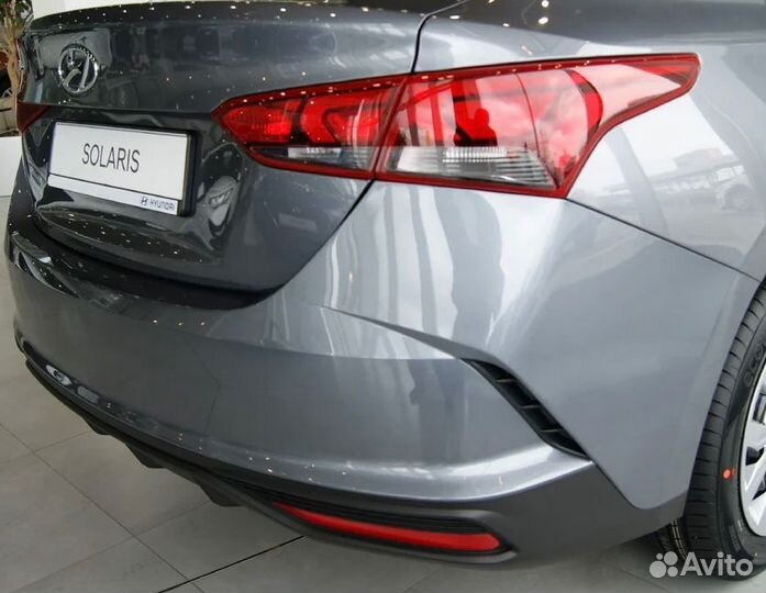 Задний бампер hyundai solaris 2 рест 2020-2023 25