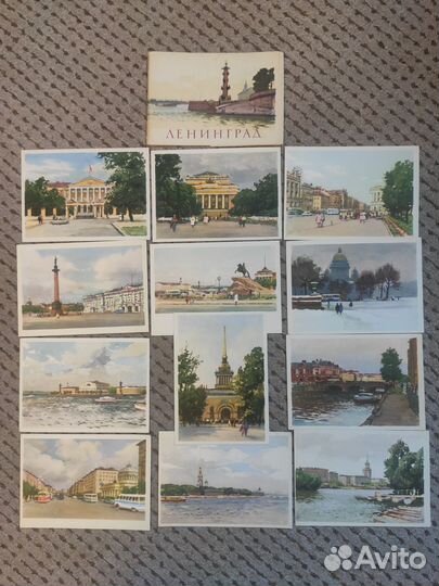 Наборы открыток 60-х годов, СССР, Ленинград