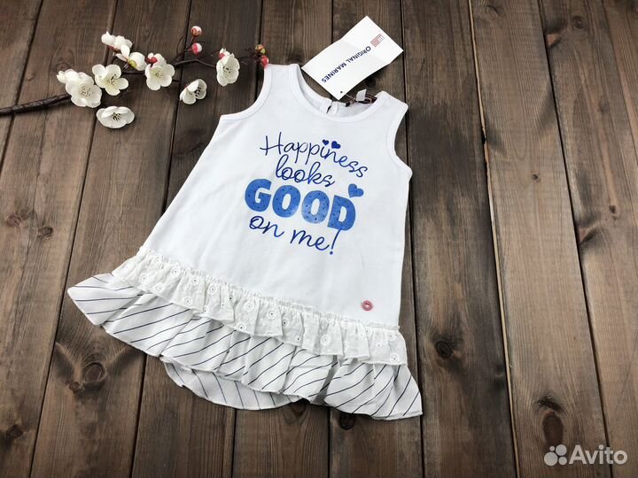 Платье для девочки 68 74 Original Marines