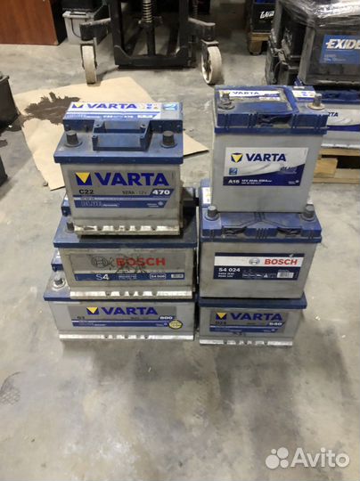 Аккумулятор Varta Б/У 70Ah 630A 570413063 E24