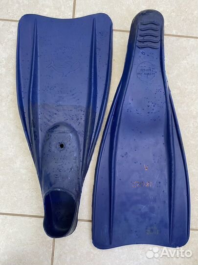 Ласты детские резиновые для плавания размер 26-28