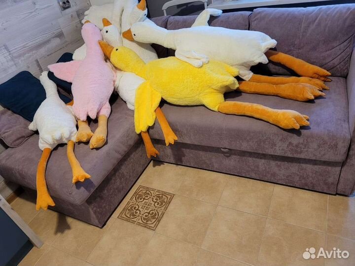 Гусь-гигант, гусь-обнимусь, 90, 130, 160см