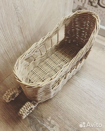 Плетеные сани