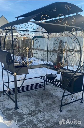 Кованый мангал