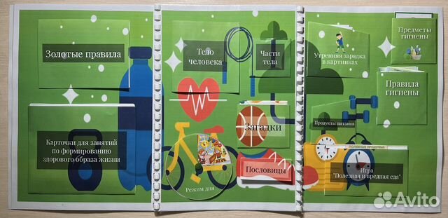 Лэпбук для детей на любую тему