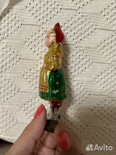 Елочные игрушки СССР на прищепке