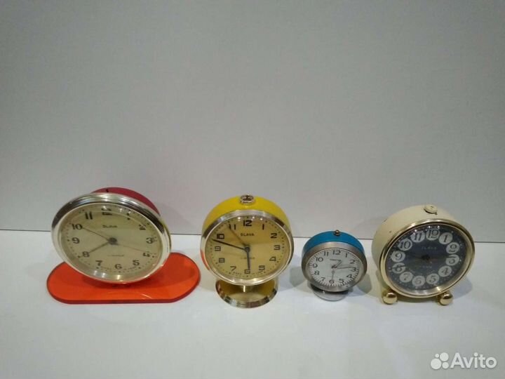 Винтажные будильники СССР