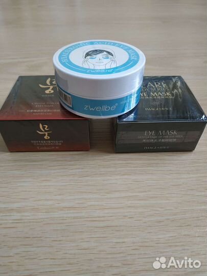 Патчи для глаз, крема, сыворотки