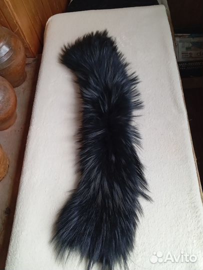 Натуральный меховой воротник опушка