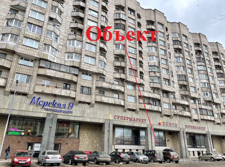 138м² проходное в густонаселенном районе