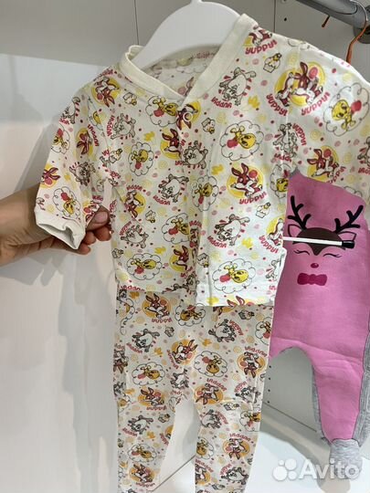 Пакет одежды для девочки 56-68-74