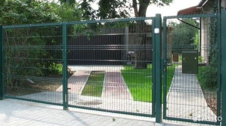 Забор из 3D сетки 60 метров