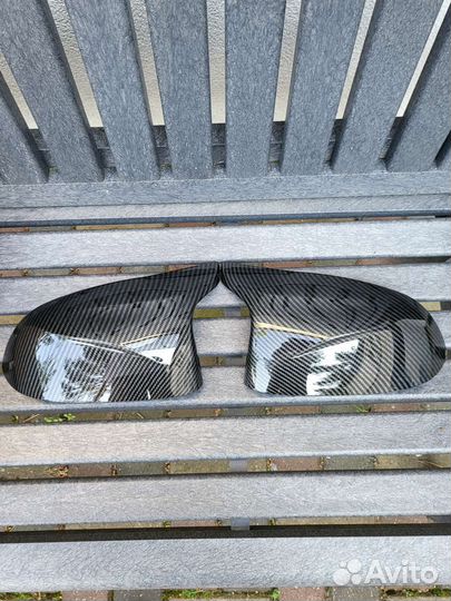 Крышки карбоновые на зеркала BMW X5 X6 F15 F16